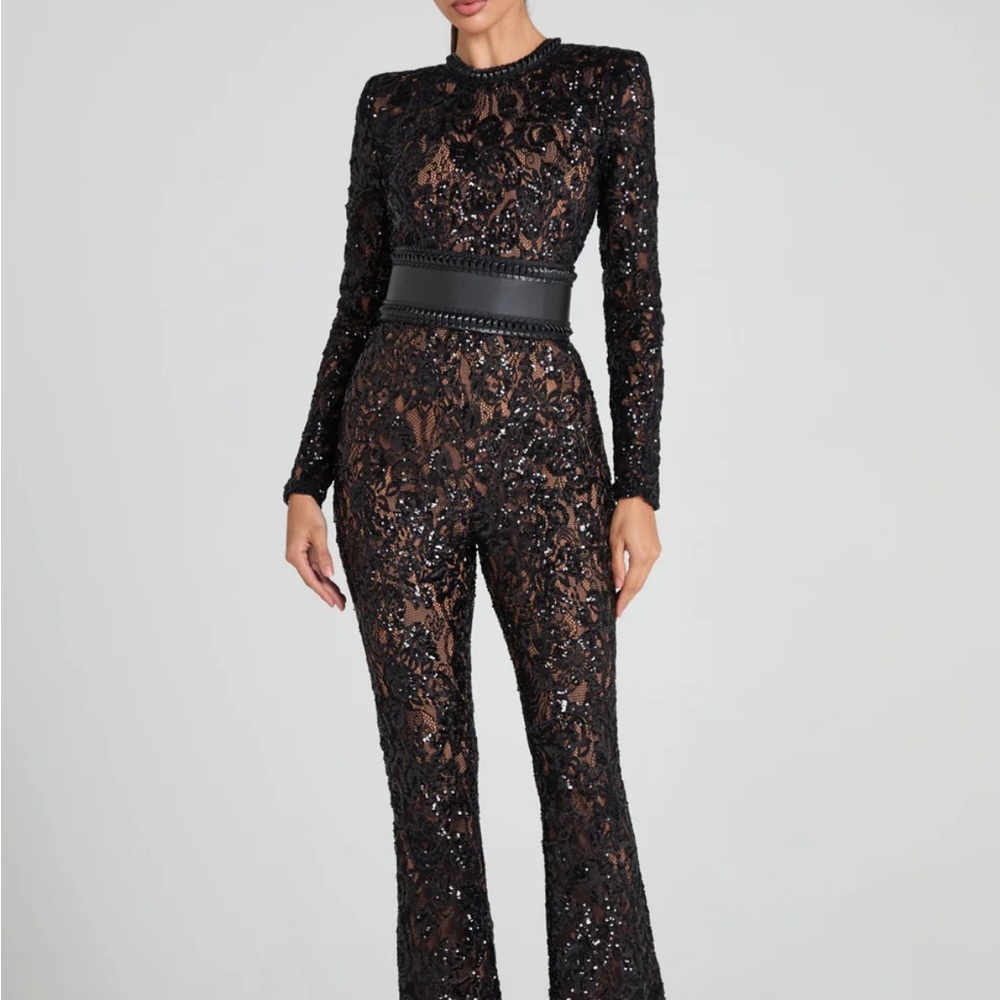 NADINE MERABI Black Jumpsuit - Picture 10 of 10